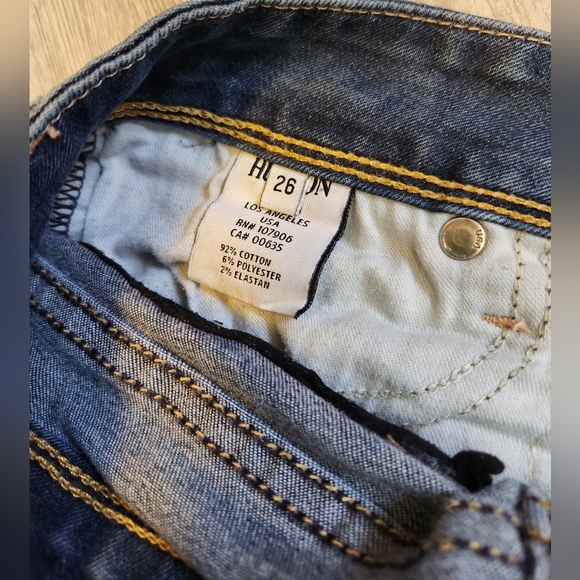 Hudson Jeans Ginny Crop Straight Leg with Flap Pocket size 26 - Picture 5 of 5